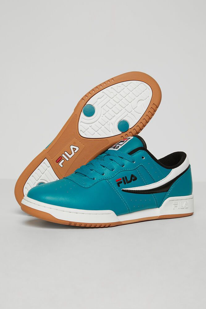 Fila Original Fitness Blue Sneakers Mens - NZ 83274-PTYD